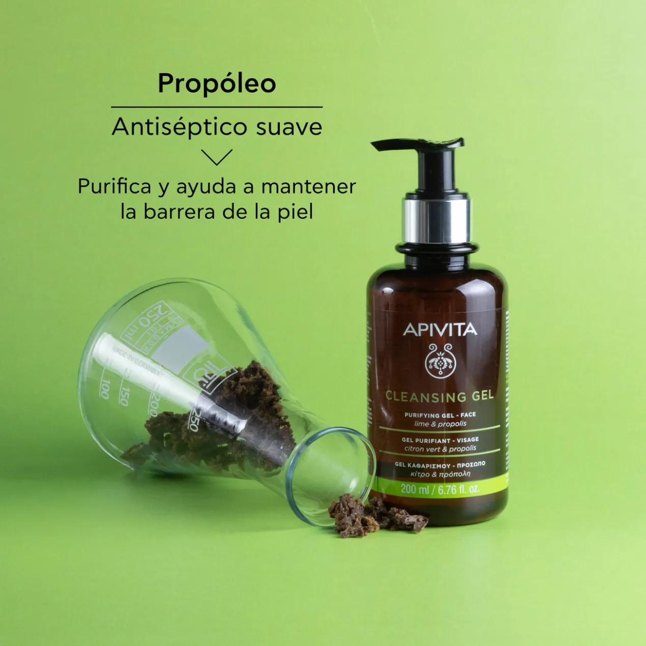 Gel Nettoyant Visage Purifiant Propolis & Agrumes
