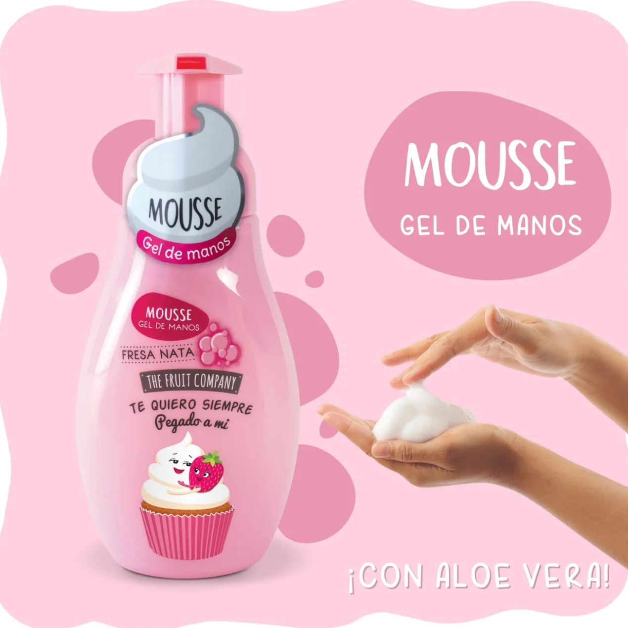 Gel pour les Mains en Mousse