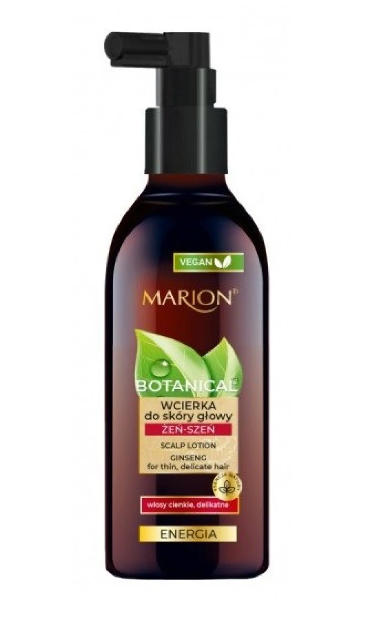 Gel tonifiant au ginseng pour cuir chevelu