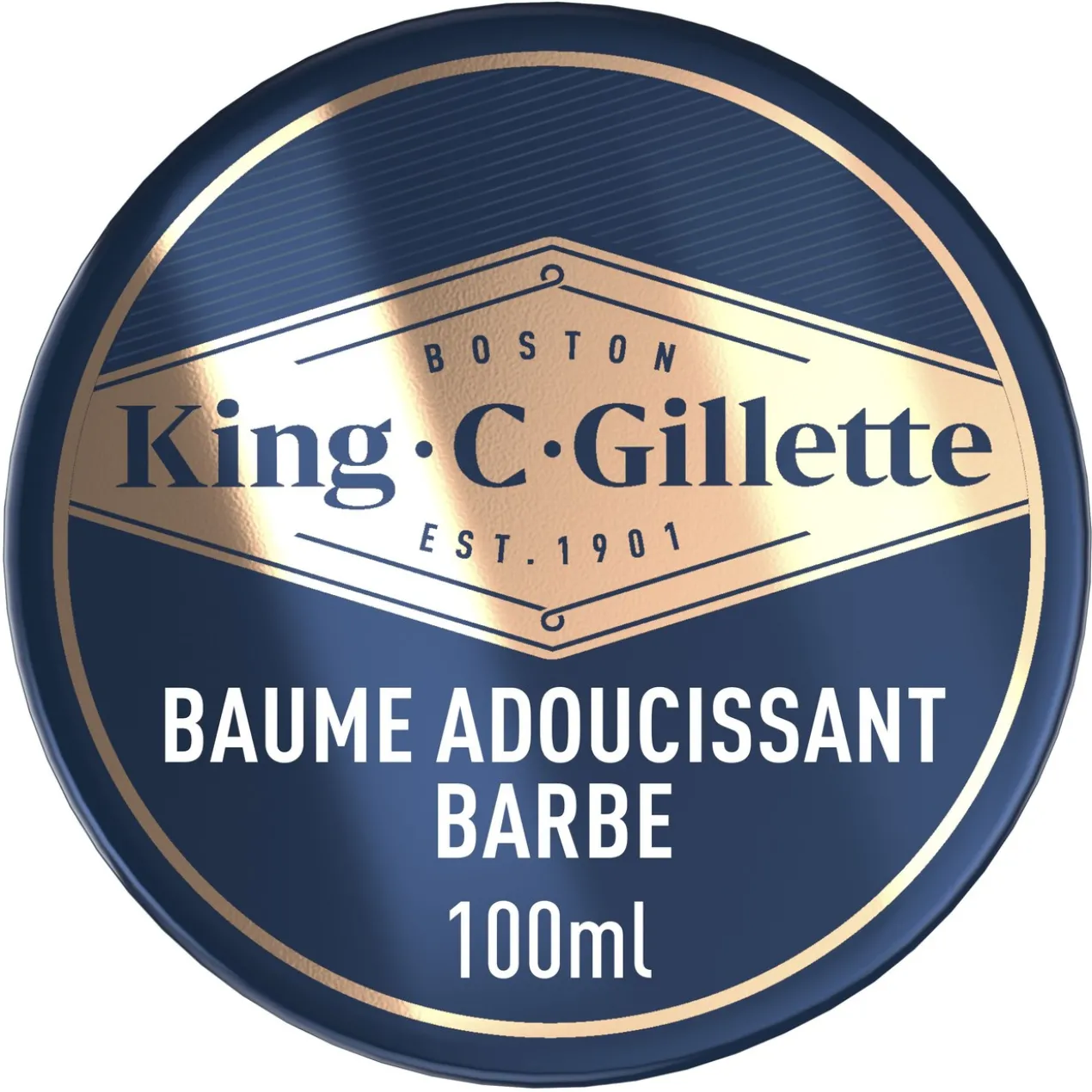 Gillette King C. Baume Doux Pour Barbe