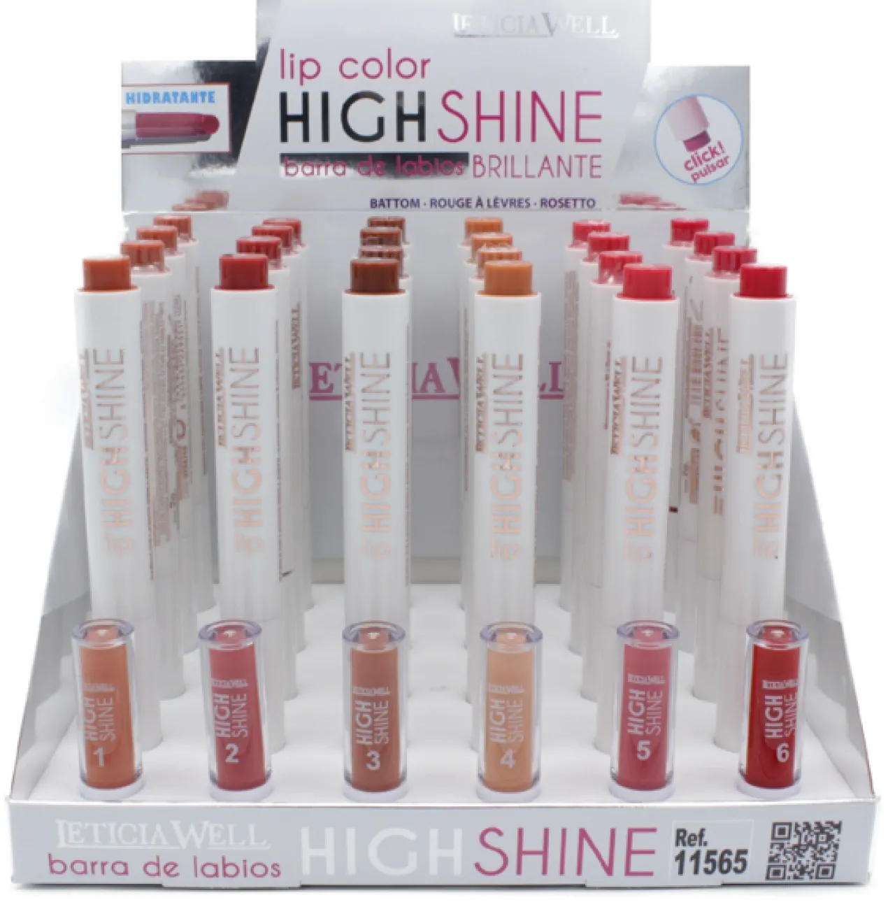 Gloss Lèvres High Shine Coloré