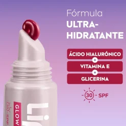 Glow Lips Berry Lèvres effet glow SPF30