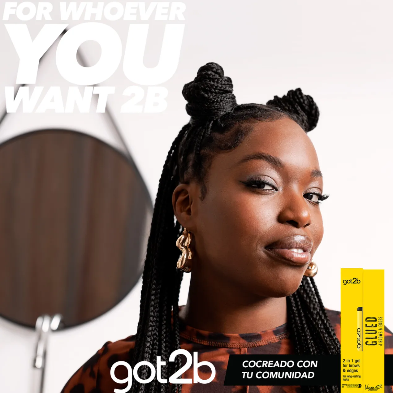 Glued 4 Brows & Edges Gel pour sourcils