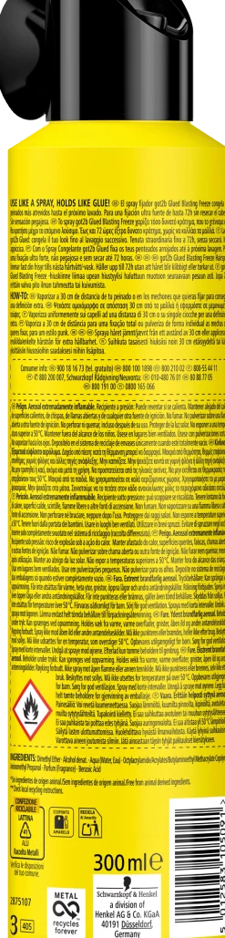 Glued Spray Effet Surgelant