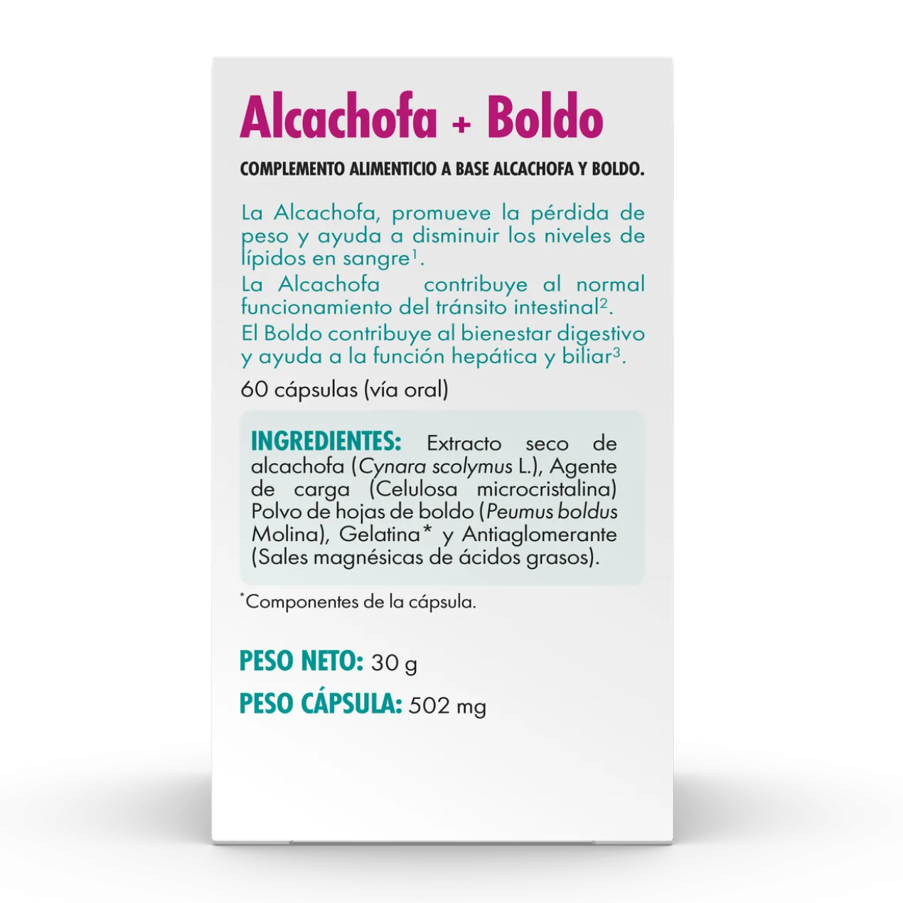 Gélules Artichaut+ Boldo