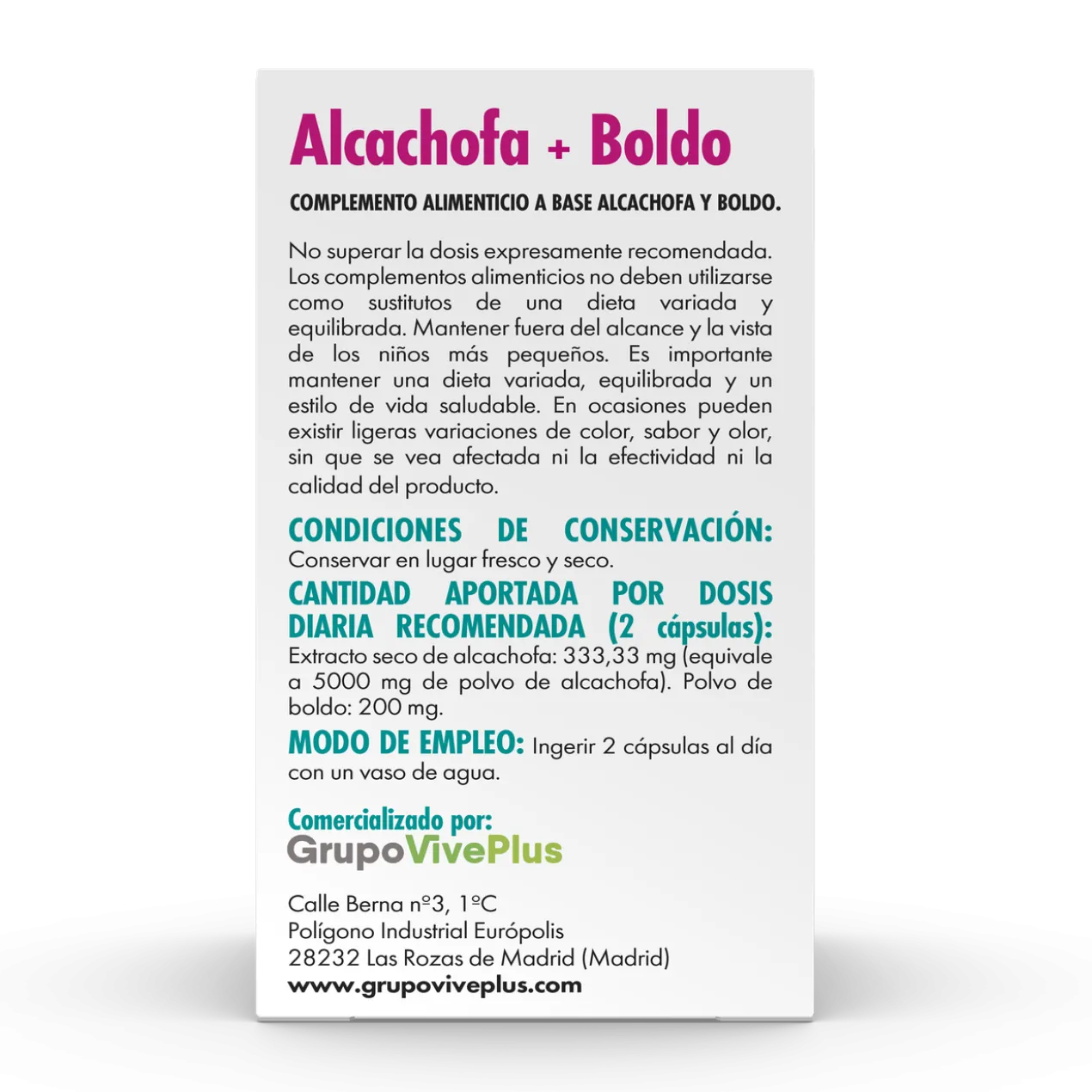 Gélules Artichaut+ Boldo