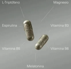 Gélules L-Tryptophane Mélatonine, Magnésium, Spiruline et Vitamines