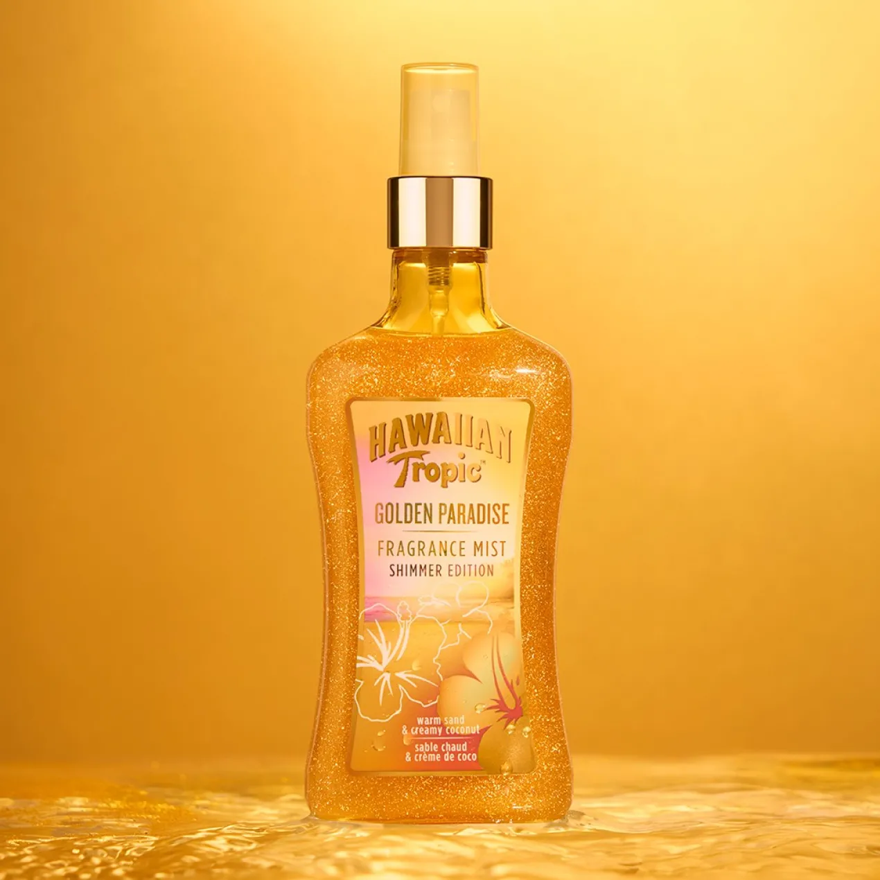 Golden Paradise Body Mist Shimmer Edition