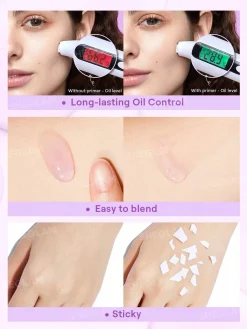 Good Grip Hydrating Primer Blueberry + AHA Prebase Visage Sans Silicone
