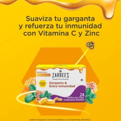 Gorge & Immunité Pastilles à sucer au miel