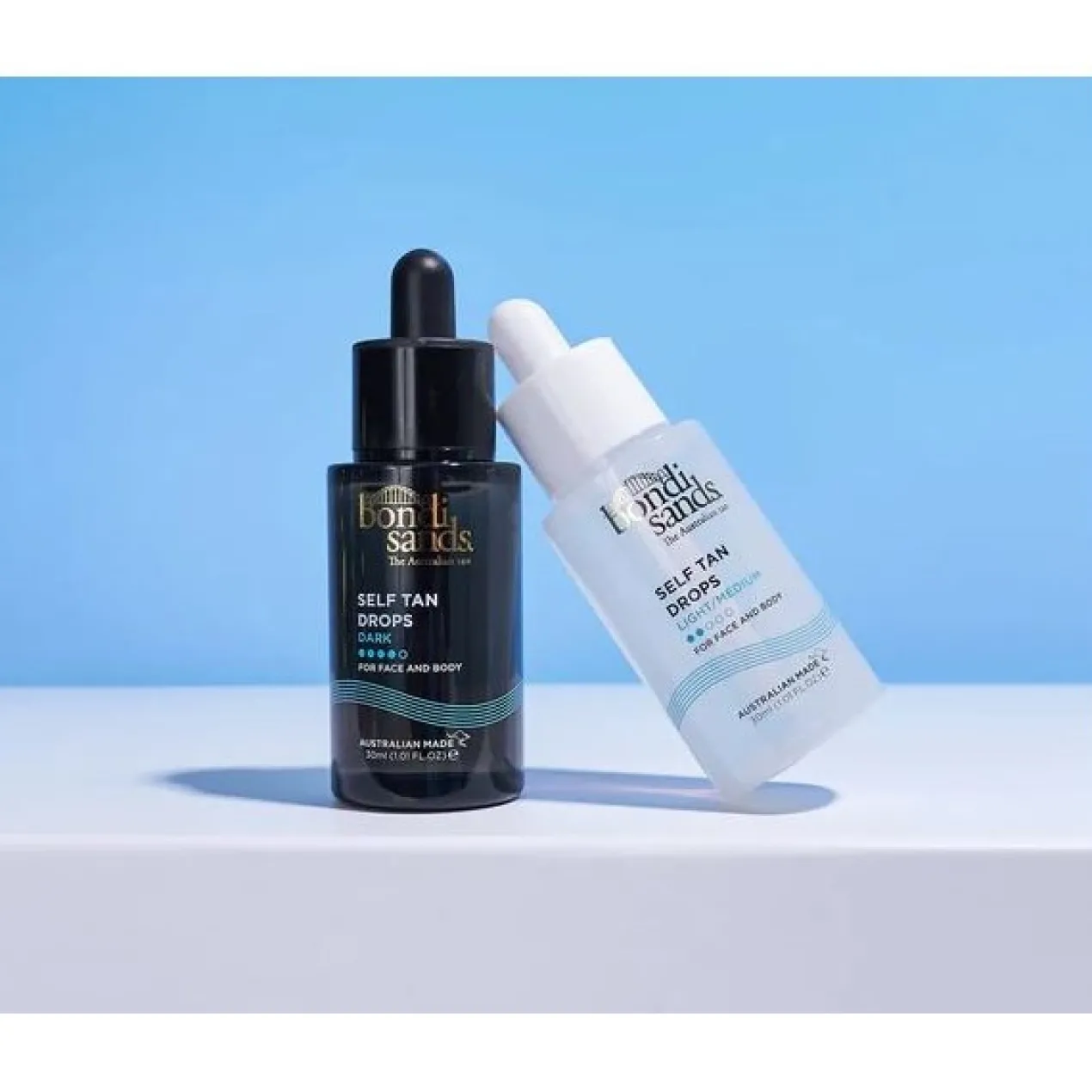 Gouttes pour le Visage autobronzantes Clair/Moyen