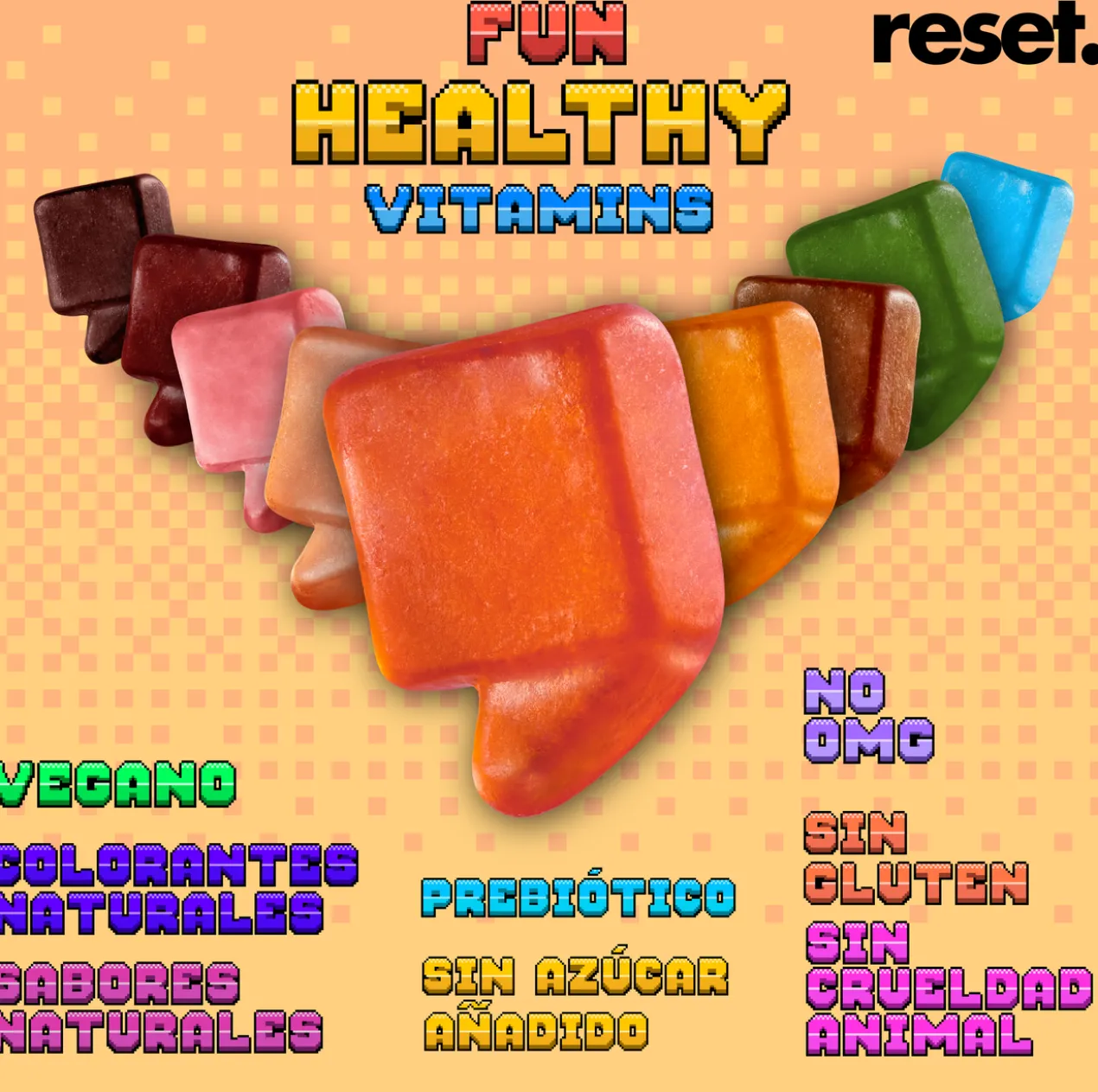 Gummies Skin Vitamines pour Prendre Soin de la Peau