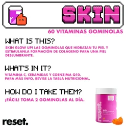 Gummies Skin Vitamines pour Prendre Soin de la Peau