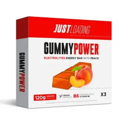 Gummy Power Barre énergétique végétalienne avec électrolytes