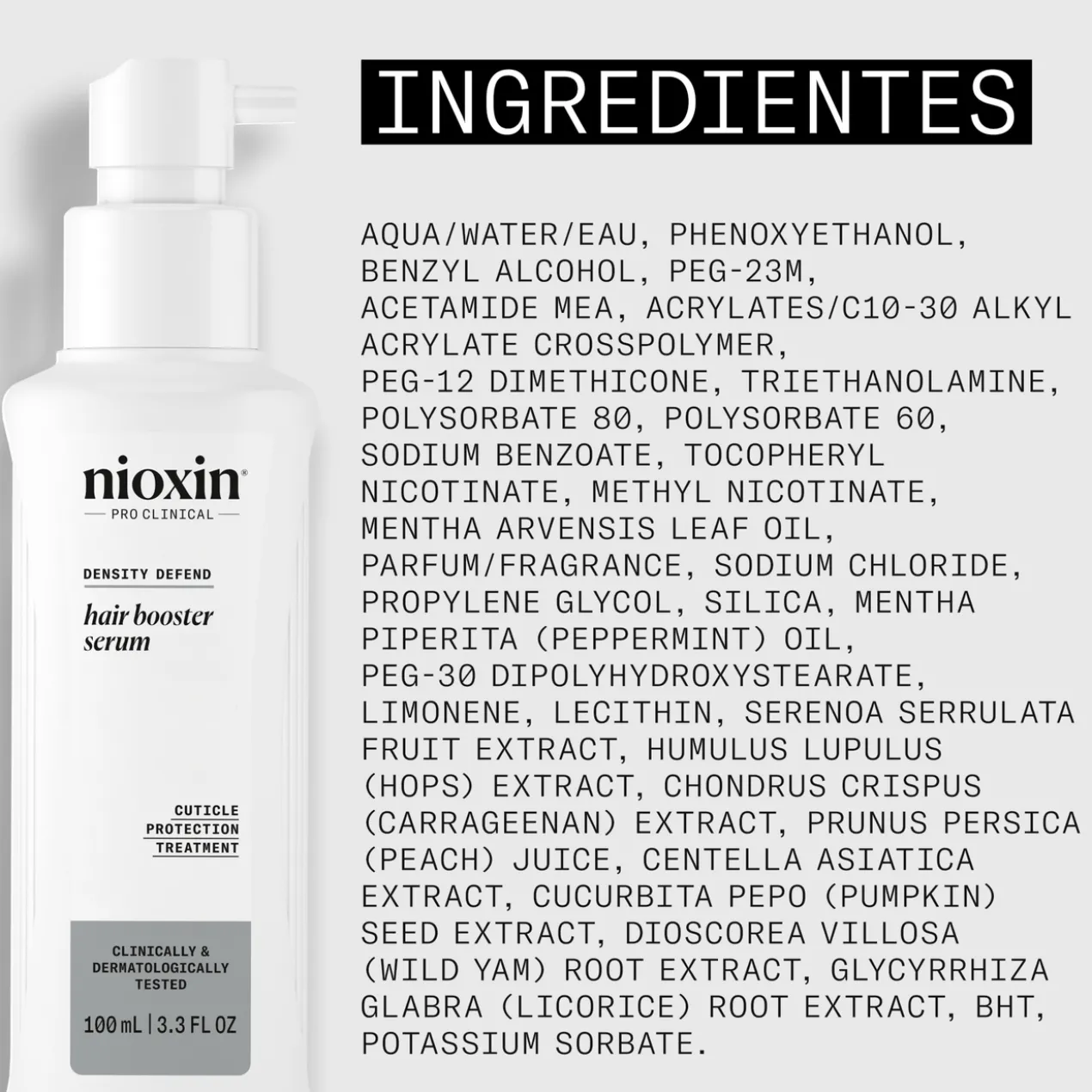 Hair Booster Traitement Épaisseur et Densité