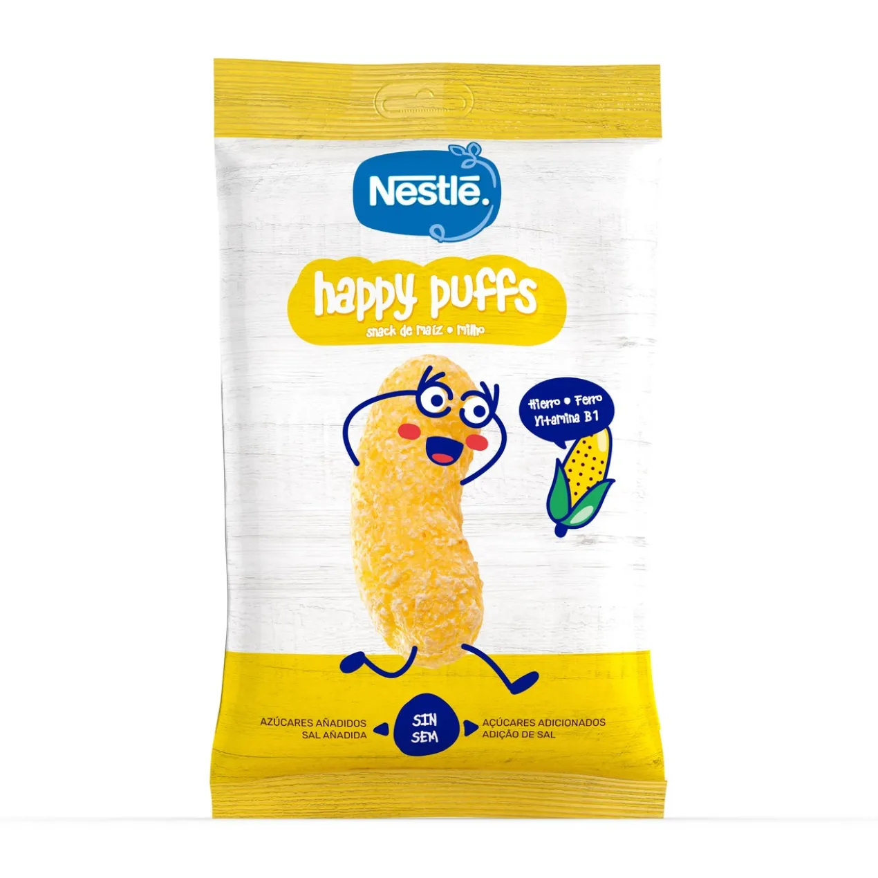 Happy Puffs Maïs Naturel