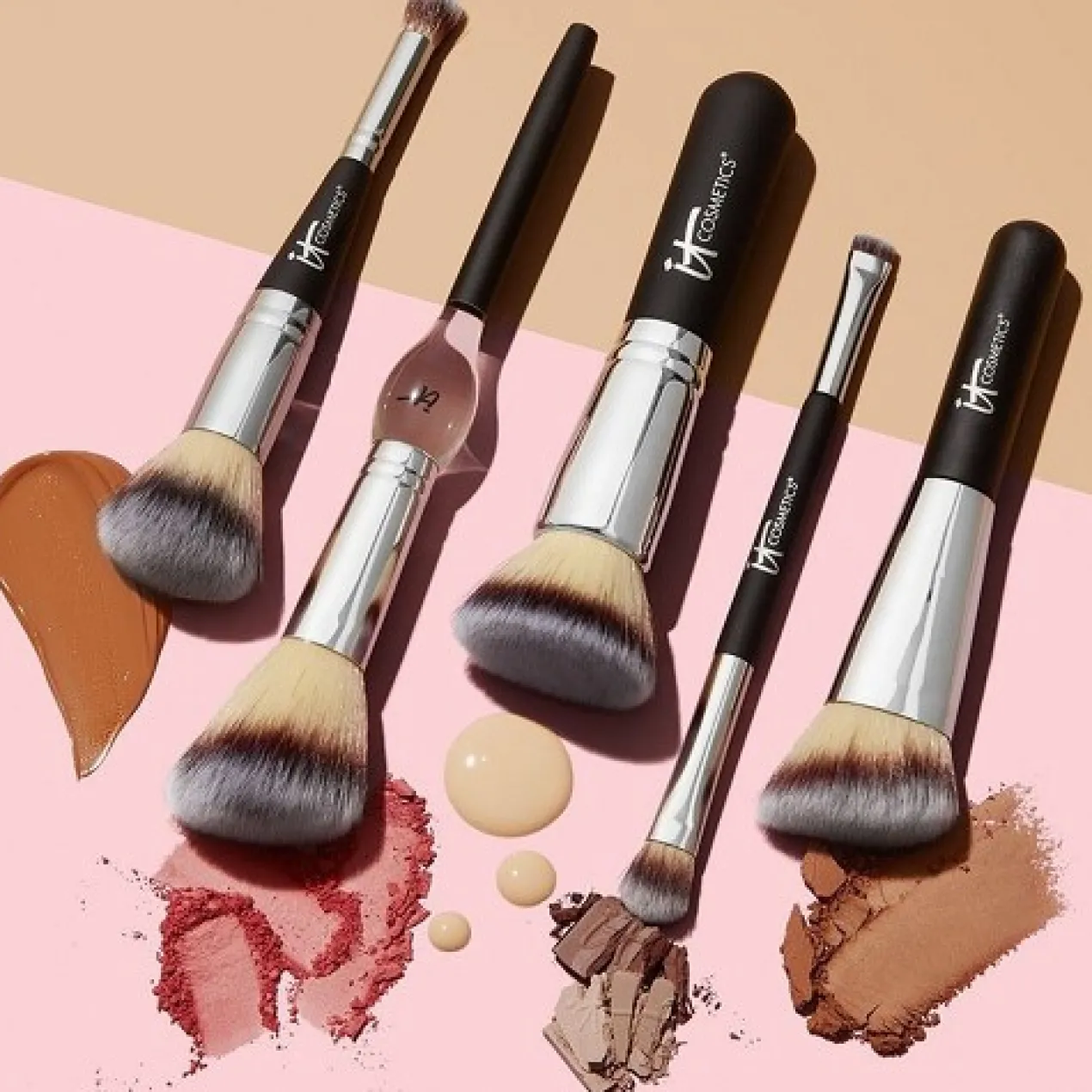 Heavenly Luxe Pinceau Double pour Fond de Teint et Correcteur