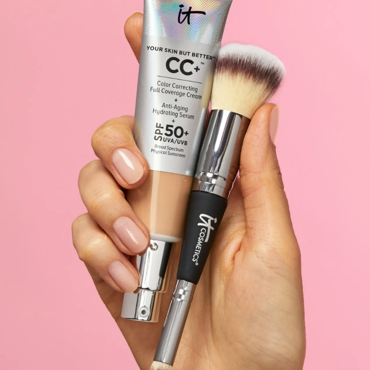 Heavenly Luxe Pinceau Double pour Fond de Teint et Correcteur