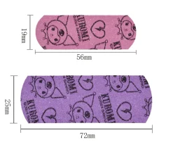 Hello Kitty Kuromi Boîte de Pansements Enfants Brillants