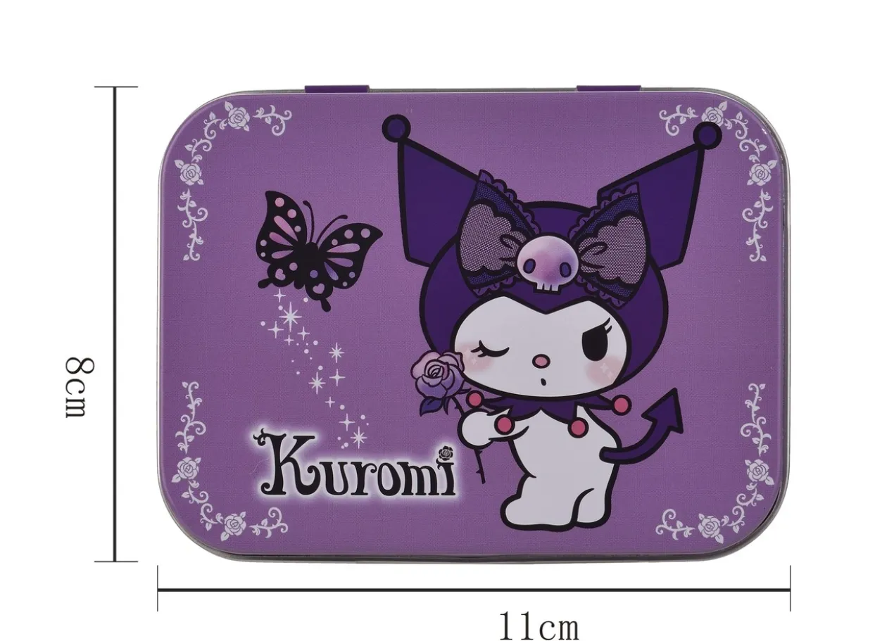 Hello Kitty Kuromi Boîte de Pansements Enfants Brillants