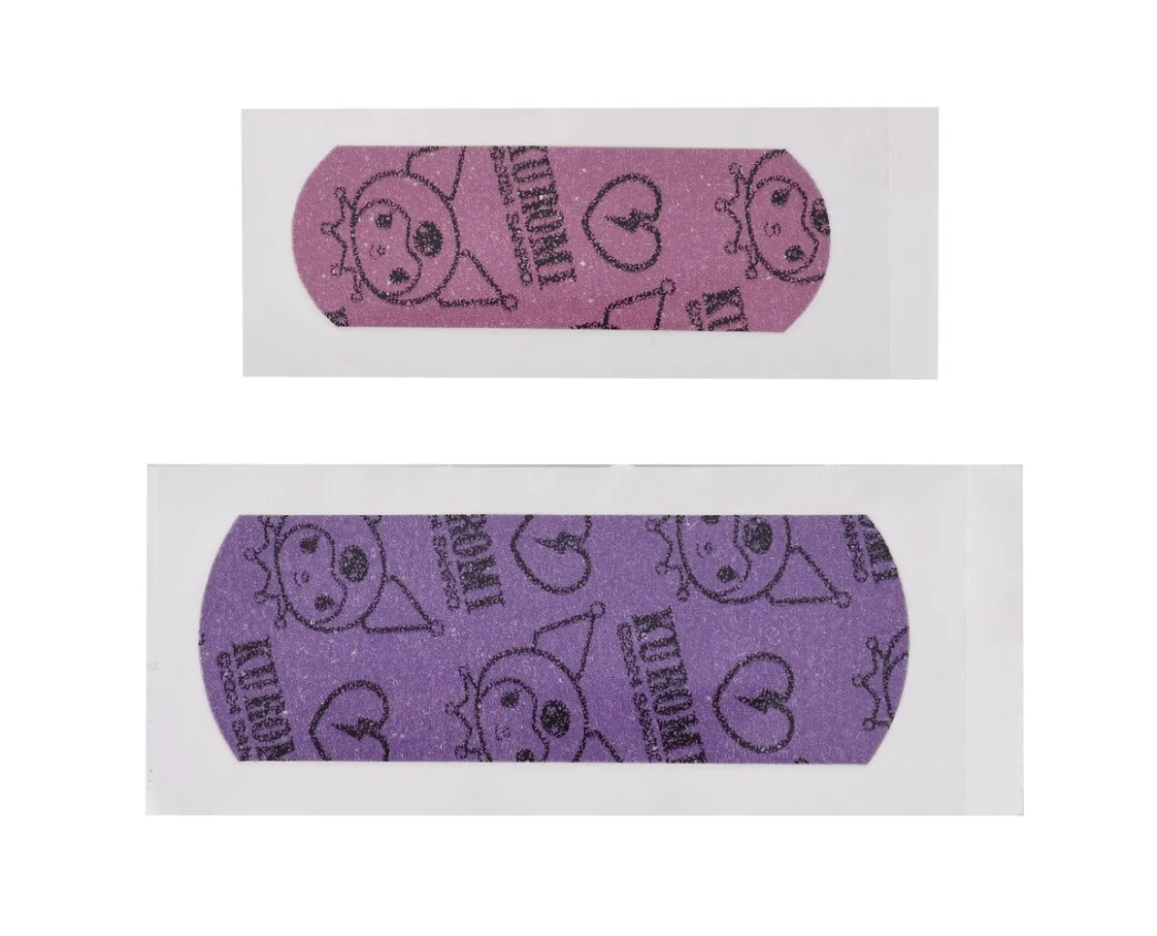 Hello Kitty Kuromi Boîte de Pansements Enfants Brillants
