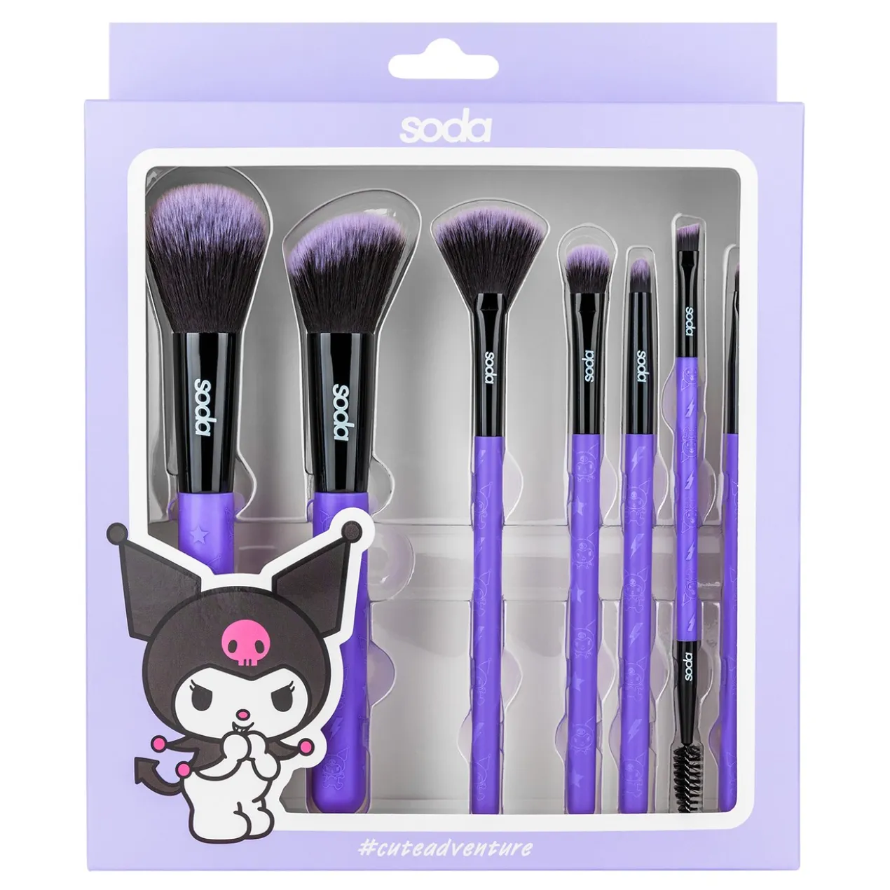 Hello Kitty Set de Pinceaux Kuromi