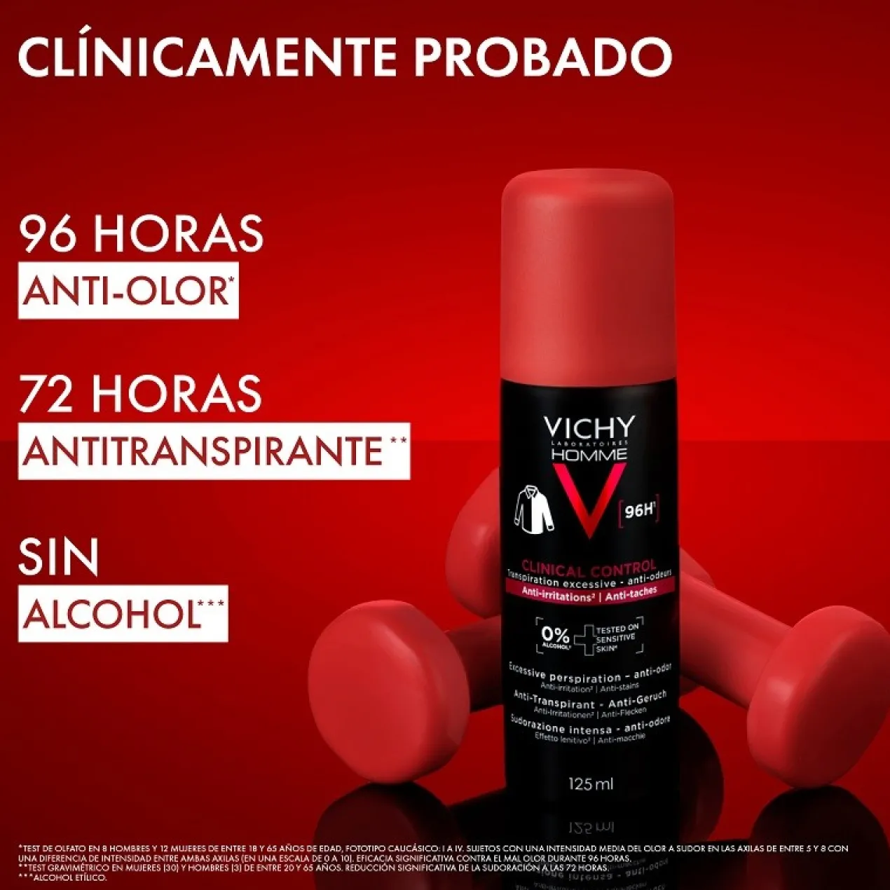 Homme Déodorant Antitranspirant Spray