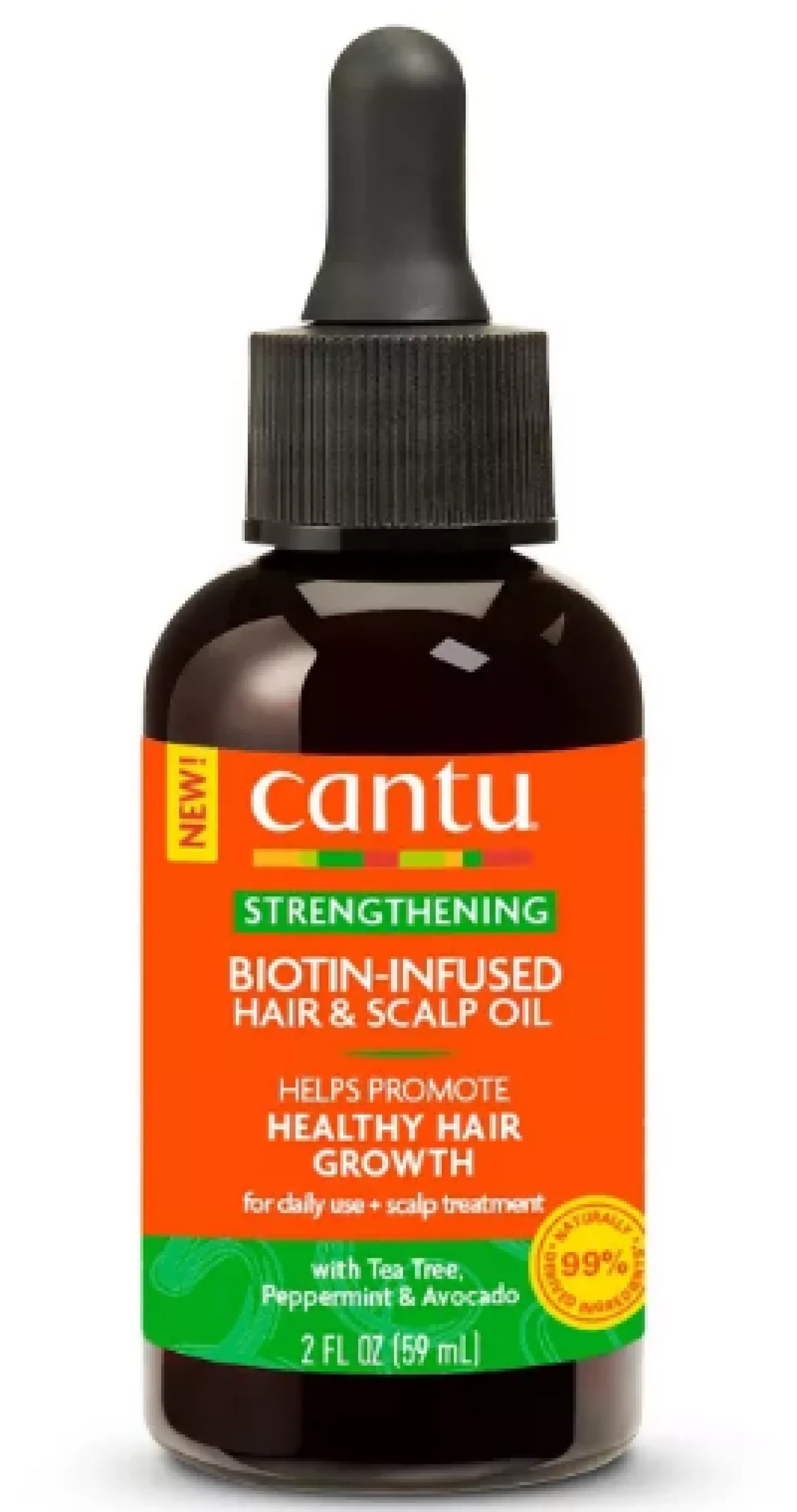 Huile cheveux et cuir chevelu enrichie en biotine