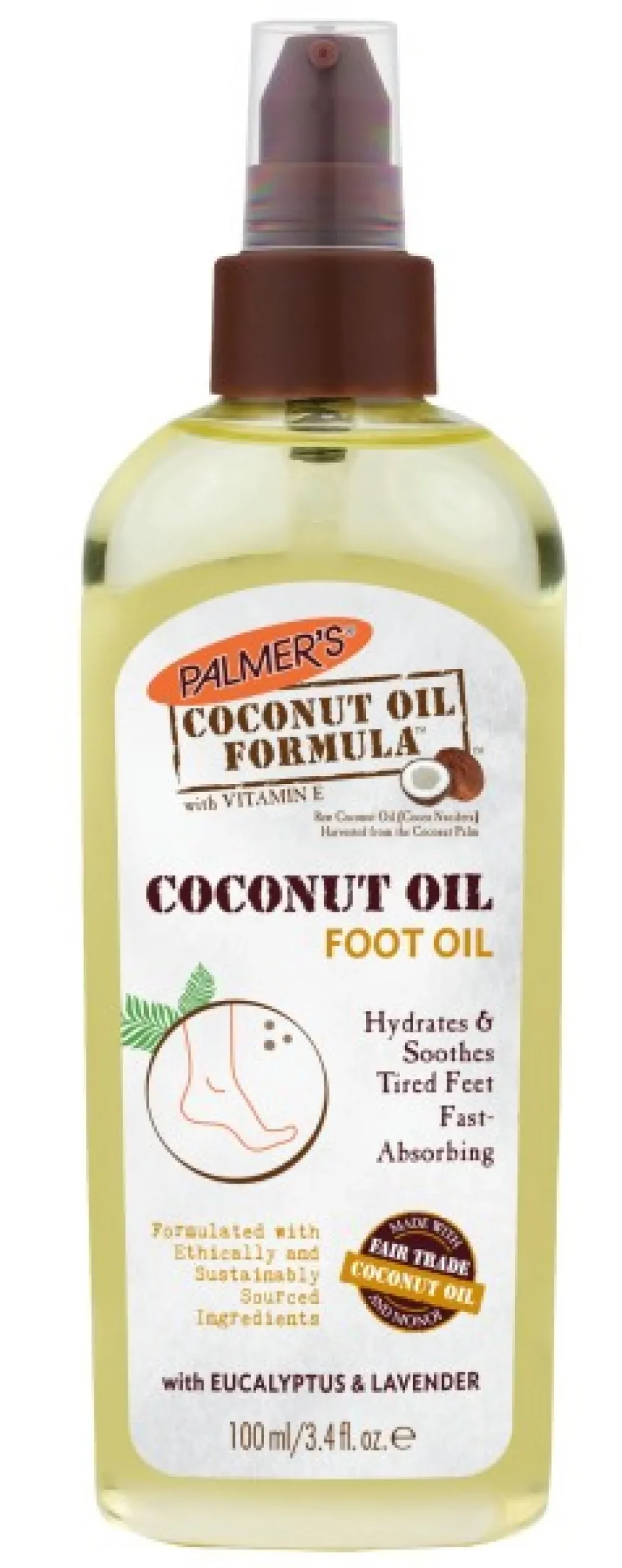 Huile de Coco pour les Pieds