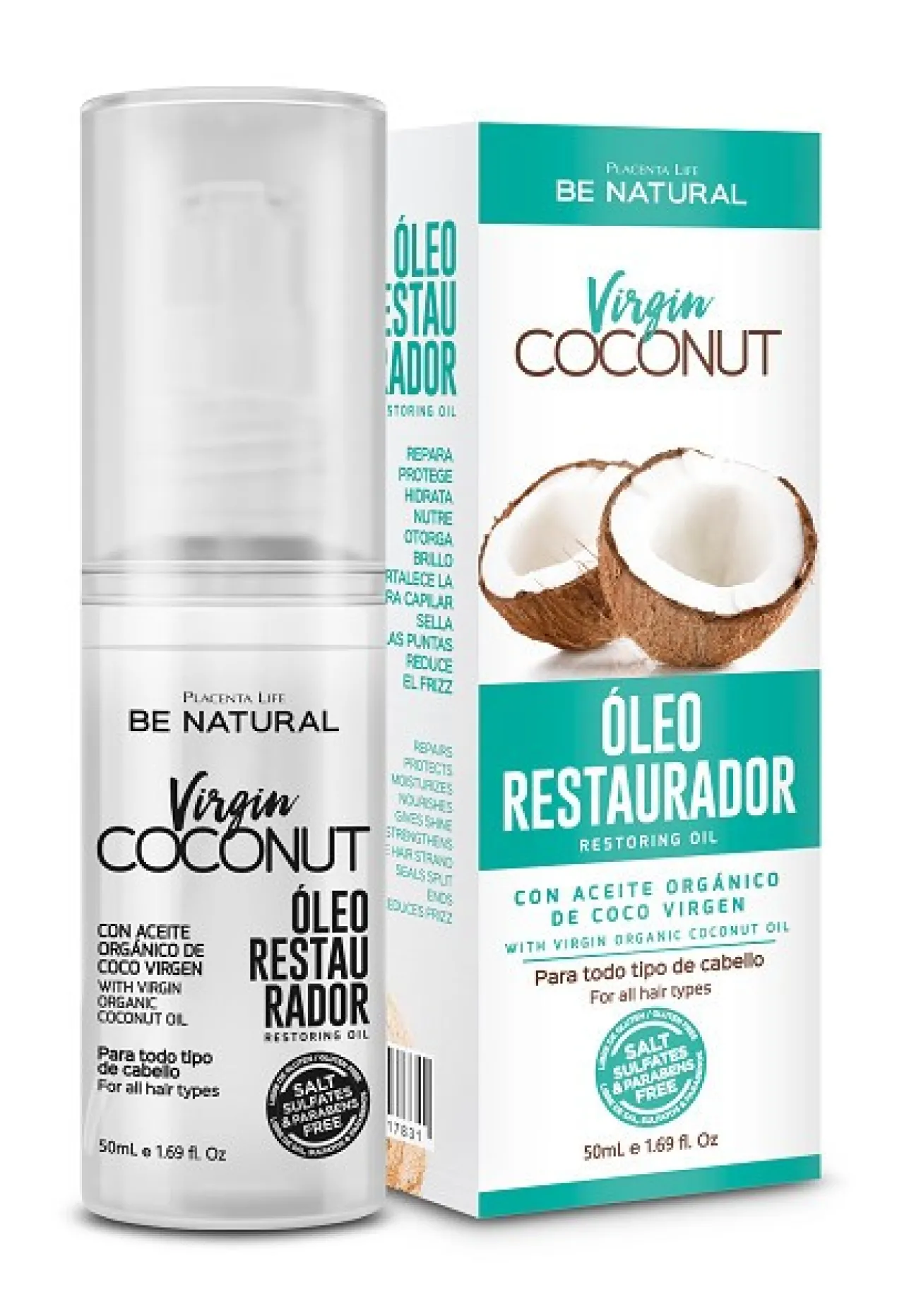 Huile réparatrice Virgin Coconut