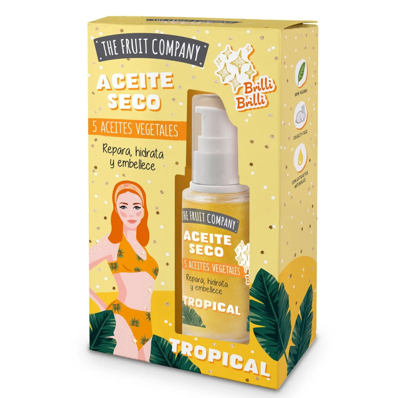 Huile sèche Parfum Tropical