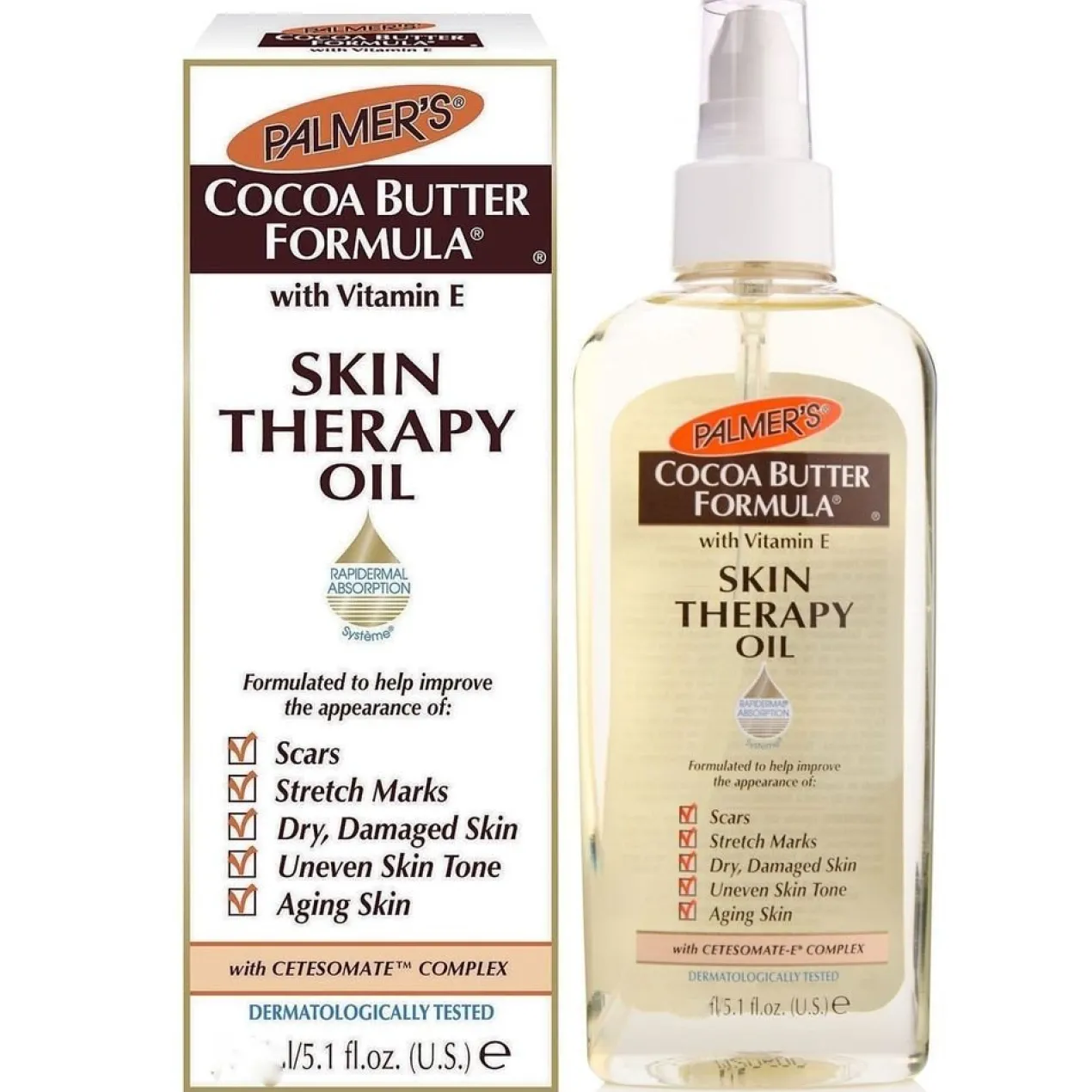 Huile Sèche Skin Therapy au Beurre de Cacao