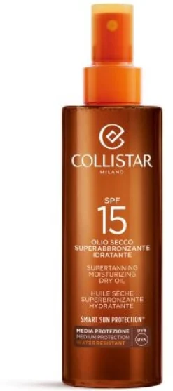 Huile sèche super bronzante hydratante SPF 15