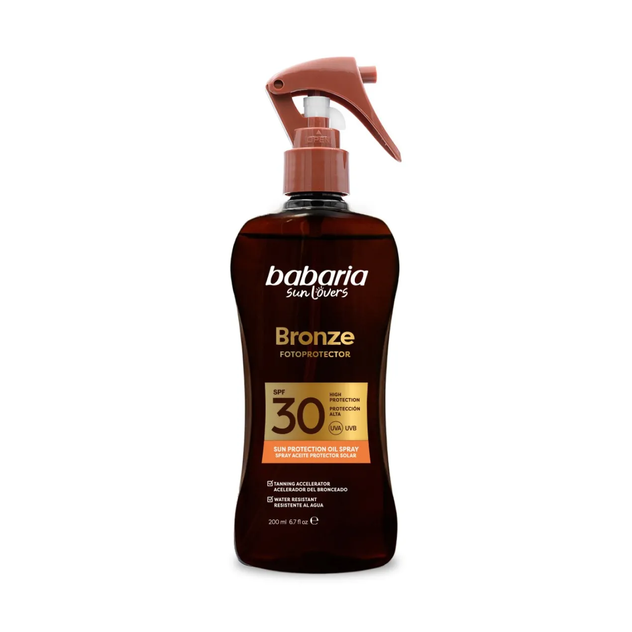 Huile solaire protectrice Bronze SPF30
