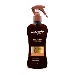 Huile solaire protectrice Bronze SPF6