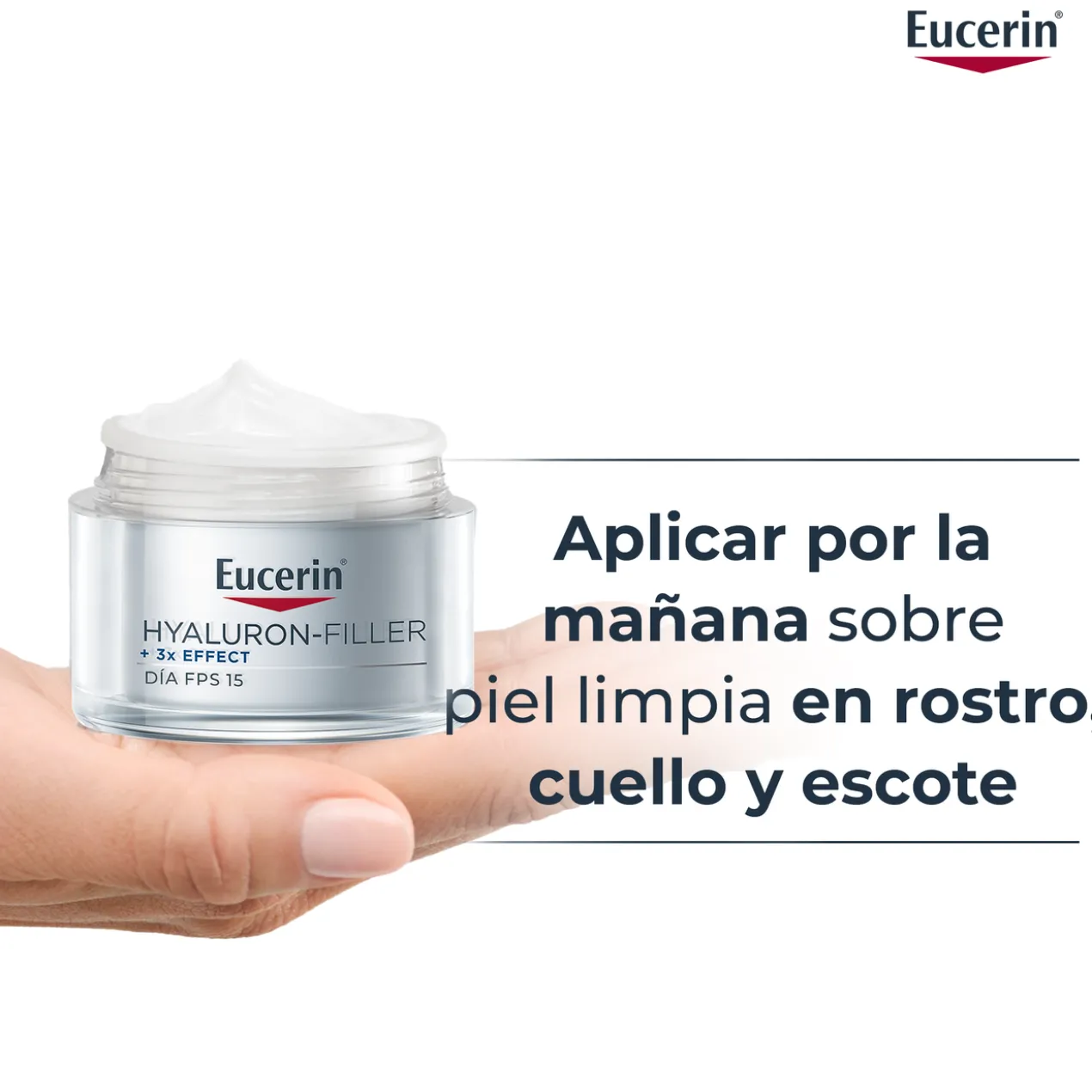 Hyaluron-Filler Crème de Jour Peau Sèche SPF 15