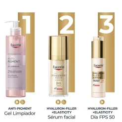 Hyaluron-Filler + Elasticity Crème de Jour Ultra-Légère et Thiamidol SPF50