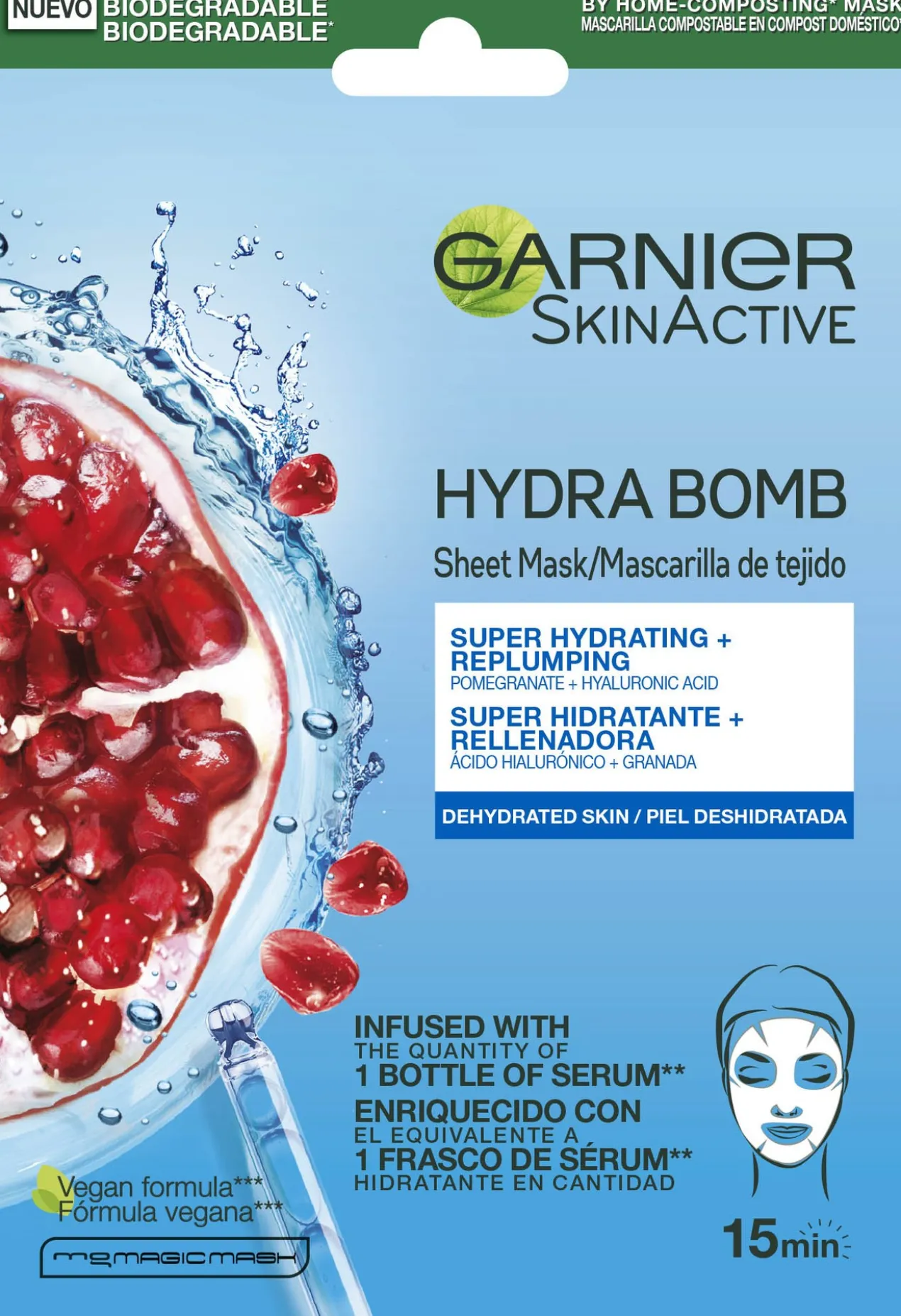 Hydra Bomb Masque Tissu Grenade