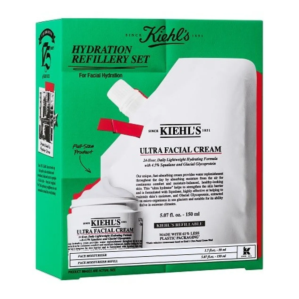 Hydration Refillery Set Coffret Crème Hydratante Rechargeable
