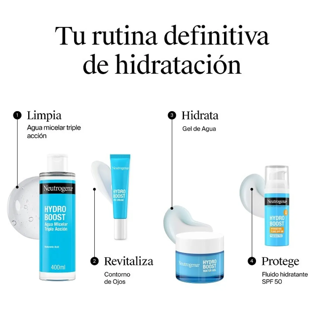 Hydro Boost Eau Micellaire Démaquillante Visage à l'Acide Hyaluronique