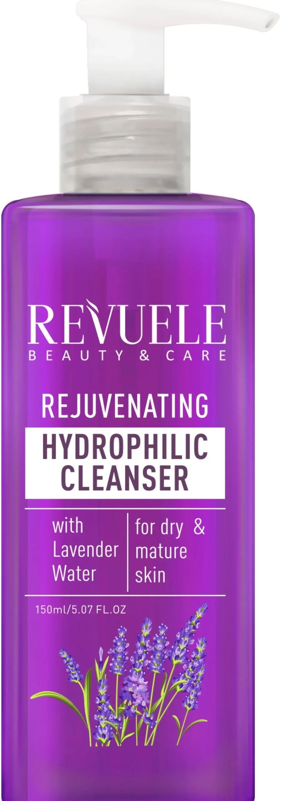 Hydrophilic Nettoyant Rajeunissant à l’eau de lavande