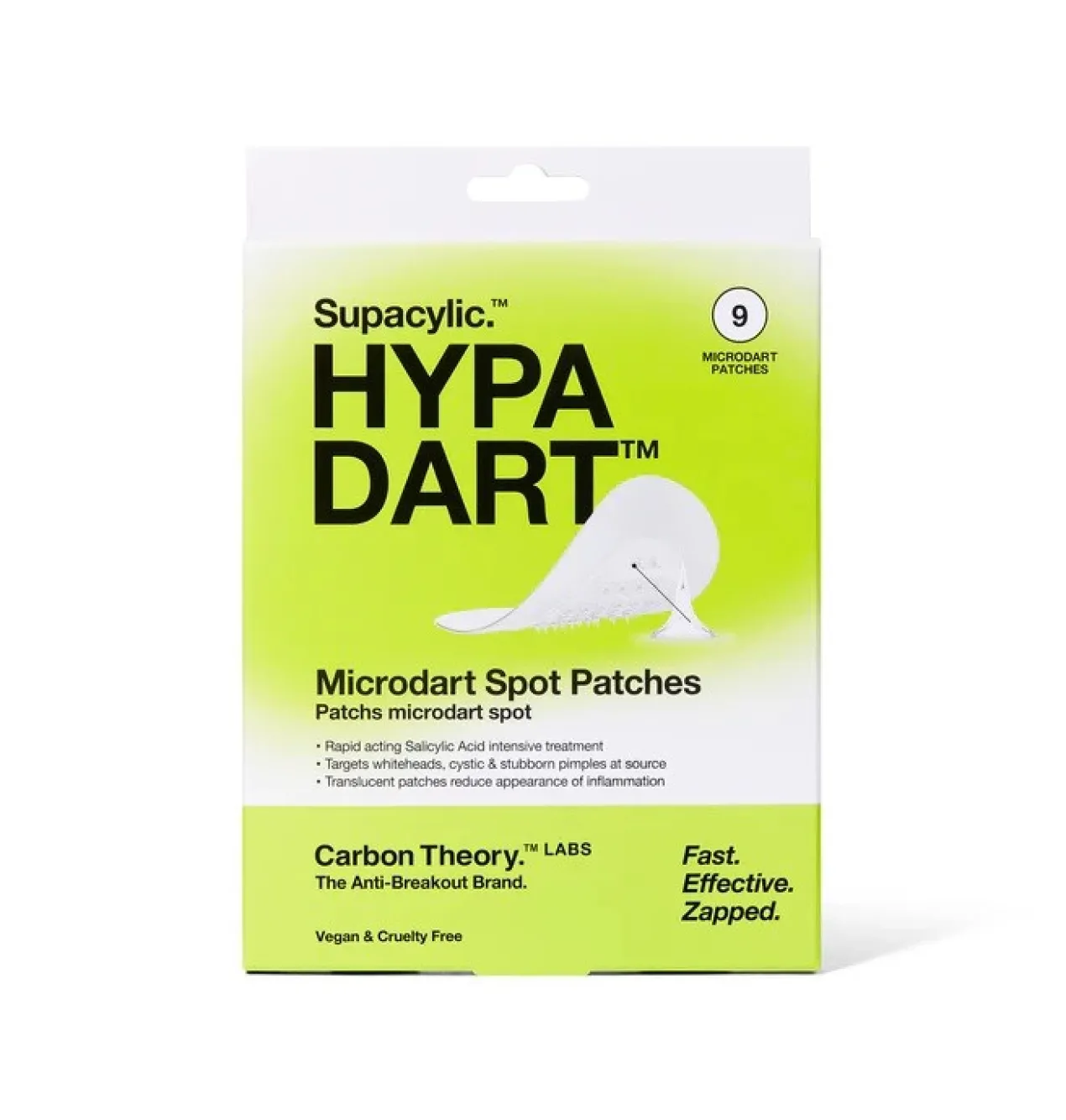 Hypa Dart Microdart Patchs à l'Acide Salicylique pour Taches