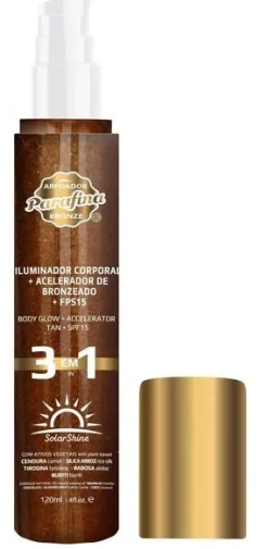 Illuminateur +SPF15 Accélérateur de bronzage 3-en-1