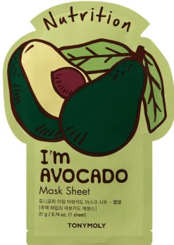 I'm Avocado Mask Sheet Nutrition Masque Visage