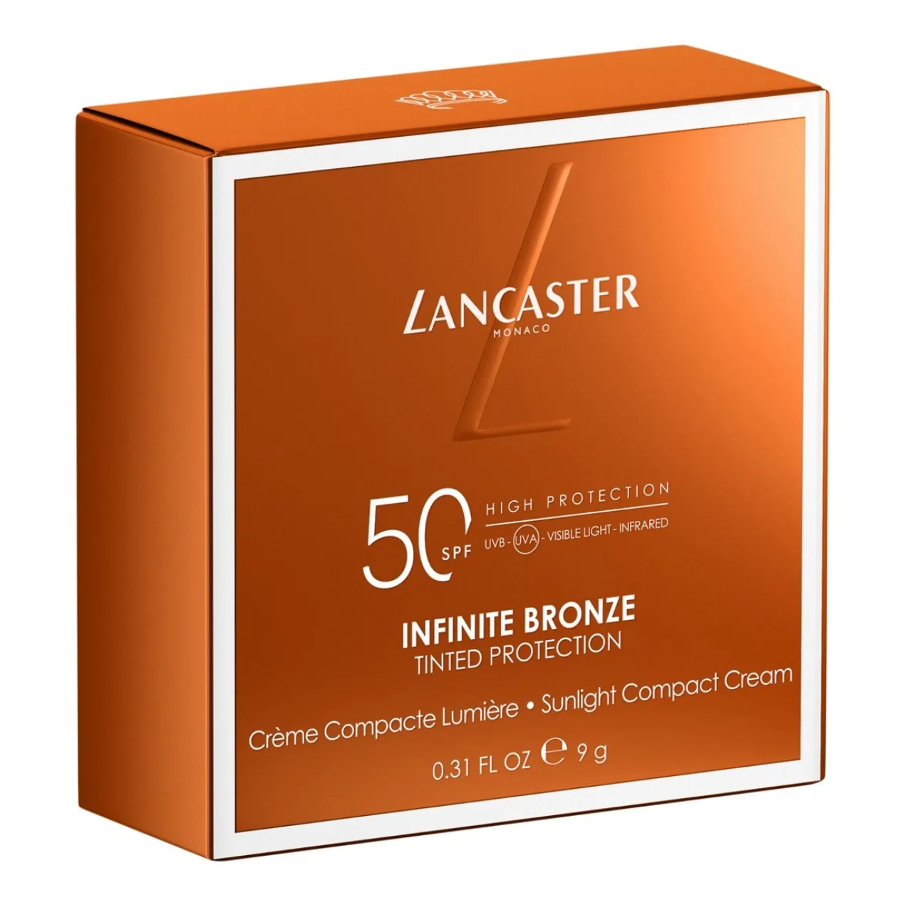 Infinite Bronze Crème Protectrice Solaire Compacte SPF50