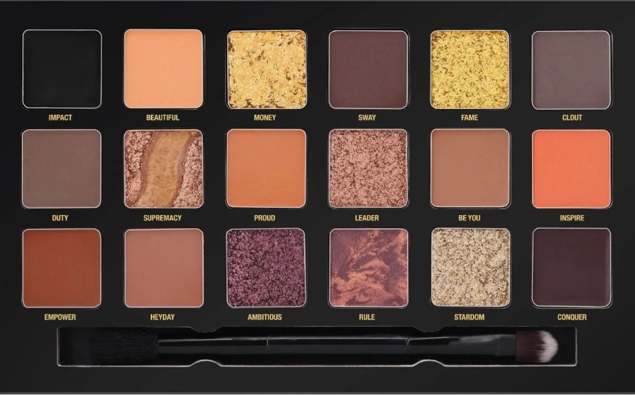 Influence Palette de pigments pressés