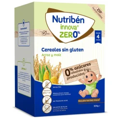 Innova Zer0% Bouillie Céréales sans Gluten Riz et Maïs