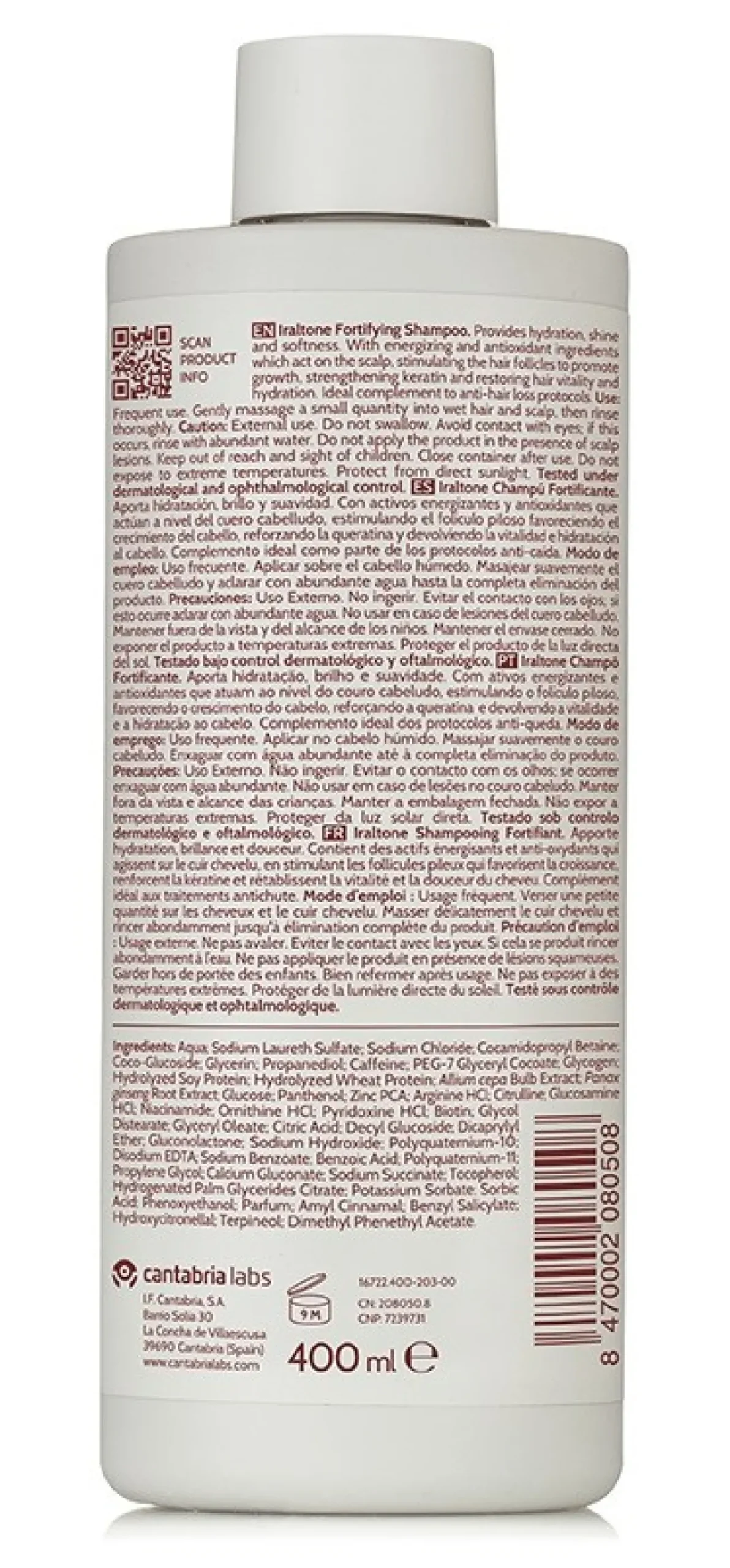 Iraltone Shampoing Fortifiant