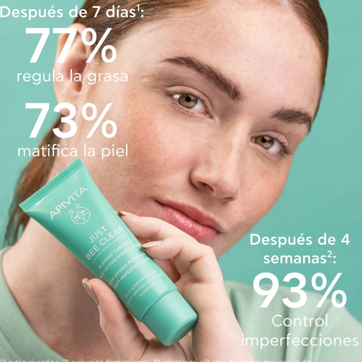 Just Bee Clear Crème Anti-Imperfections Matifiante Hydratante