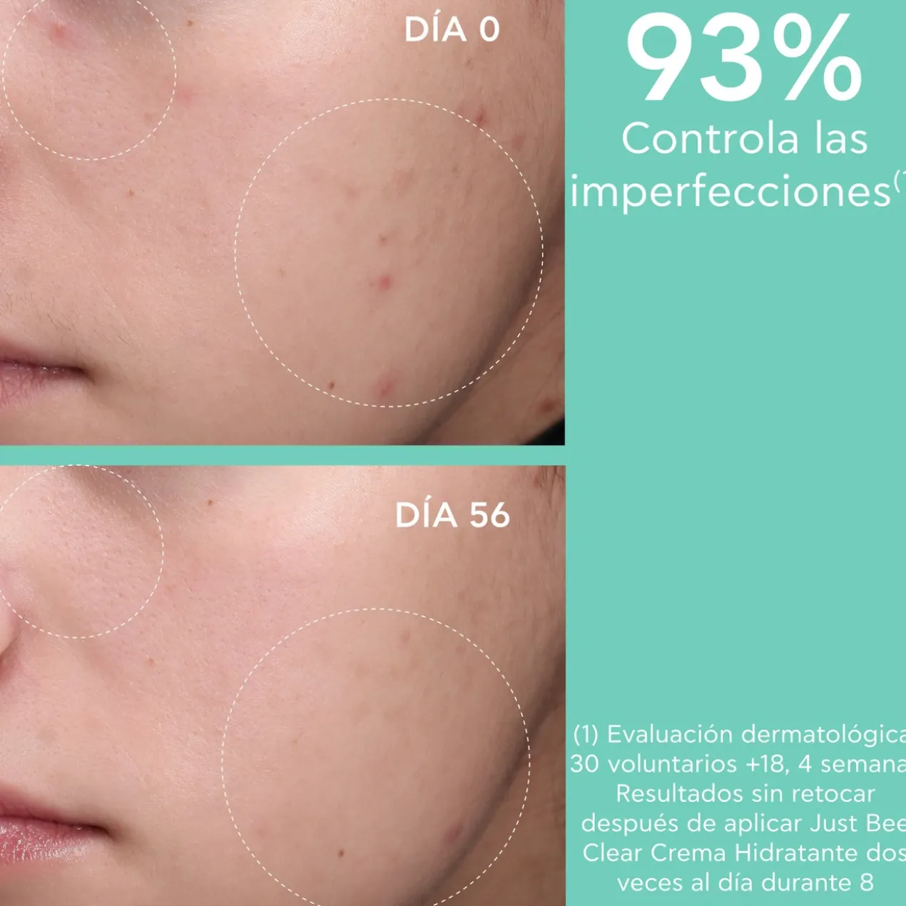 Just Bee Clear Crème Anti-Imperfections Matifiante Hydratante